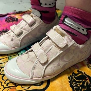 Pink Coach Shoes